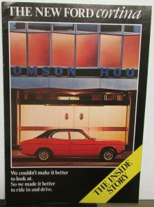 1974 Ford Cortina English Sales Brochure Original