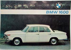 1966 BMW 1600 Spec Sheet