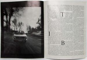 1968 BMW 2002 Car and Driver April Reprint Road Test Article