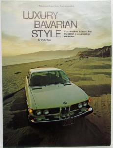 1974 BMW Bavaria Road Test Magazine Reprint Road Test Article