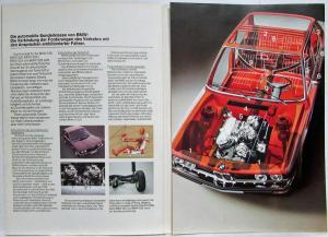 1975 BMW 500 Series Sales Folder - German Text