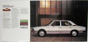 1975 BMW 518 520 520i Sales Brochure - Dutch Text