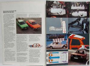 1975 BMW 316 318 320 320i Sales Folder - Dutch Text