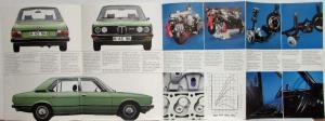 1975 BMW 518 520 520i 525 Sales Folder - German Text