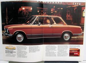 1975 BMW 1502 Sales Brochure - German Text