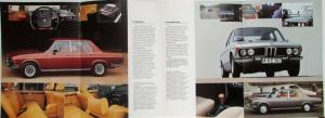 1975 BMW 2500 3.0S 3.0Si 2.8L 3.0L 3.3Li Sales Folder - Italian Text