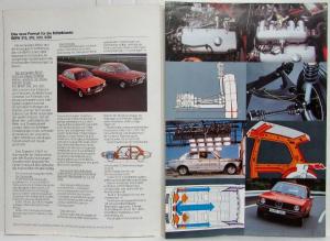 1976 BMW 316 318 320 320i Sales Folder - German Text