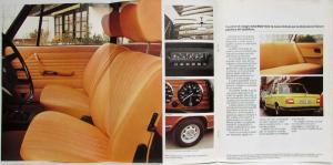 1976 BMW 1502 Sales Brochure - Italian Text