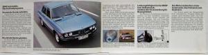 1976 BMW Programm Small Sales Brochure