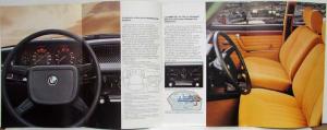 1976 BMW 525 528 Sales Brochure - French Text