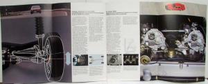 1976 BMW 525 528 Sales Brochure - French Text