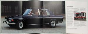 1976 BMW 2500 3.0S 3.0Si 2.8L 3.0L 3.3Li Sales Brochure