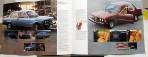 1977 BMW 320i Sales Folder