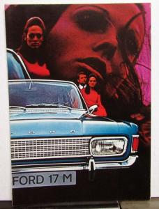 1964 1965 1966 1967 Ford Taunus 17M German French text Sales Brochure Orig