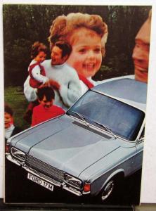 1965 Ford Taunus 17M German French Text Sales Brochure Original