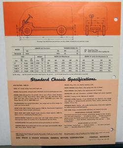 1952 GMC PM150 22 Package Delivery Truck Sales Brochure Folder REV Orange Orig