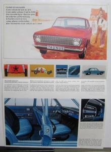 1966 1967 1968 1969 1970 Ford Taunus 12M German Text Sales Brochure Original