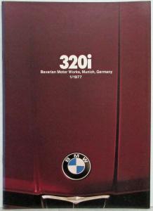 1977 BMW 320i Sales Brochure