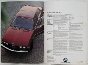 1977 BMW 320i Sales Brochure