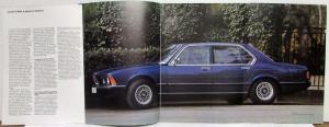 1977 BMW 728 730 733i Prestige Sales Brochure