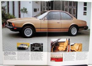 1978 BMW The Ultimate Driving Machine Sales Brochure