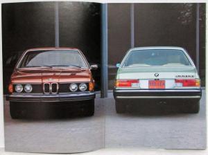 1978 BMW 633 CSi Prestige Sales Brochure