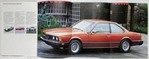 1978 BMW 633 CSi Prestige Sales Brochure
