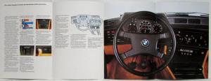 1978 BMW 633 CSi Prestige Sales Brochure