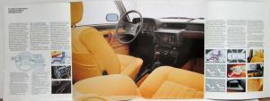 1978 BMW 518 520 525 528i Prestige Sales Brochure
