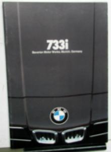 1978 BMW 733i Prestige Sales Brochure