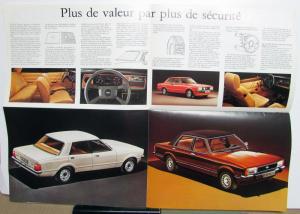 1976 Gord Taunus German French text Sales brochure Poster Original