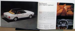 1977 Ford Taunus German French Text Sales Brochure Original