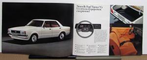 1977 Ford Taunus German French Text Sales Brochure Orig