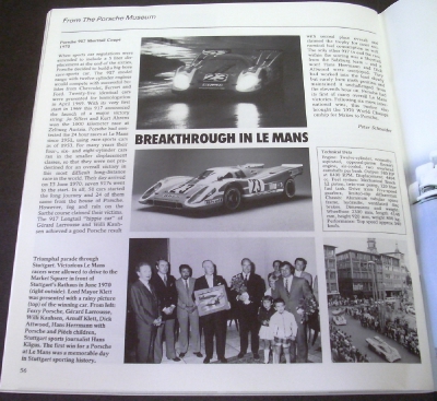 1985 Porsche Christophorus Magazine #178 August 928 S Le Mans Cabrio