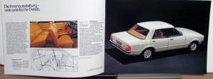 1978 Ford Taunus German Sales Brochure Paint Chips Data Sheet Original