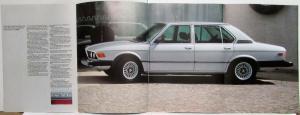 1979 BMW 528i Prestige Sales Brochure