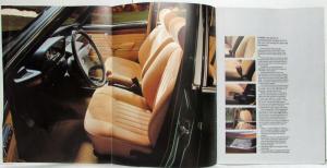 1979 BMW 528i Prestige Sales Brochure