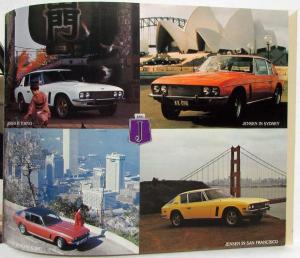 1974 Jensen Interceptor Sales Brochure