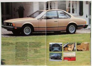 1979 BMW Ultimate Driving Machine Sales Brochure 320i 528i 733i 633CSi