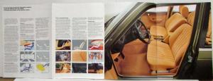 1979 BMW 728 730 733i Prestige Sales Brochure with Price Sheet - Danish Text