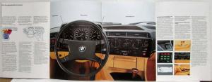 1979 BMW 728 730 733i Prestige Sales Brochure with Price Sheet - Danish Text