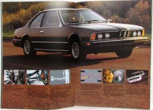 1979 BMW 633 CSi Prestige Sales Brochure