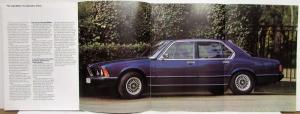 1979 BMW 728 730 733i Prestige Sales Brochure