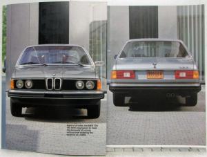 1980 BMW 733i Prestige Sales Brochure