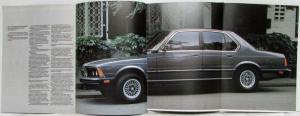 1980 BMW 733i Prestige Sales Brochure