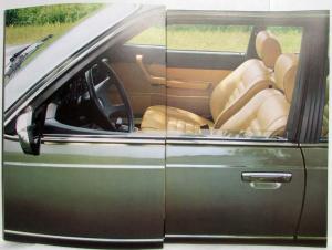 1980 BMW 633 CSi Prestige Sales Brochure