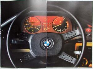 1981 BMW 528e Prestige Sales Brochure