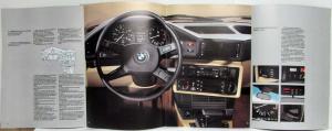 1981 BMW 528e Prestige Sales Brochure