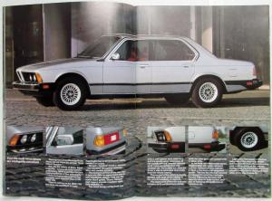 1981 BMW 733i Prestige Sales Brochure