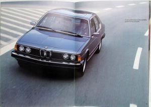 1981 BMW 733i Prestige Sales Brochure